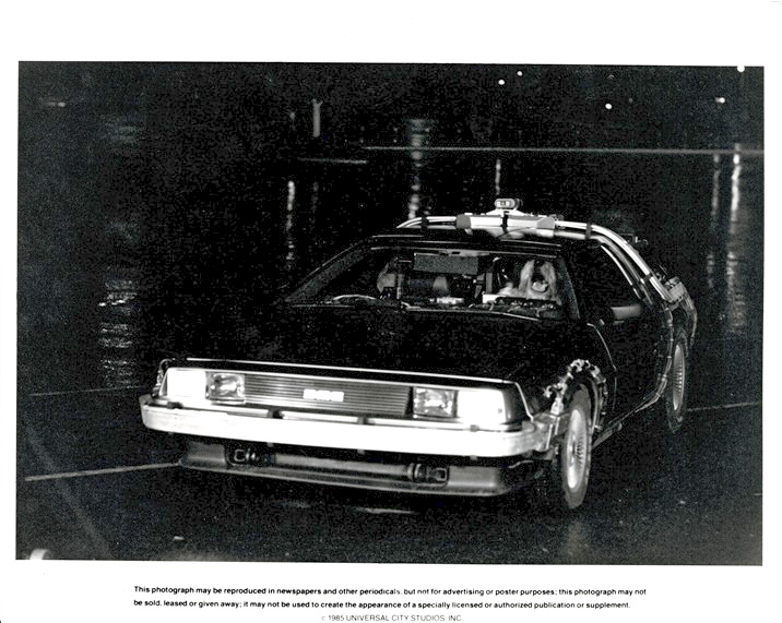 Back To The Future 8 X 10 Press Kit Still 1985 Back To The Future 8 X 10 Press Kit Still 1985