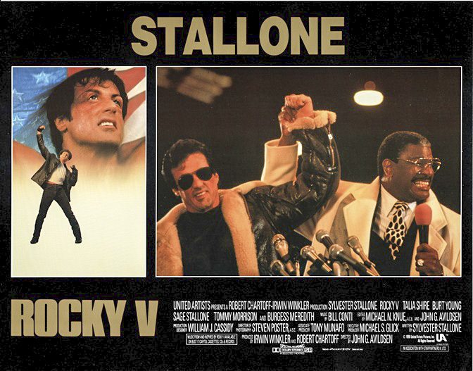 Rocky 5 11x14 Us Lobby Card (6)