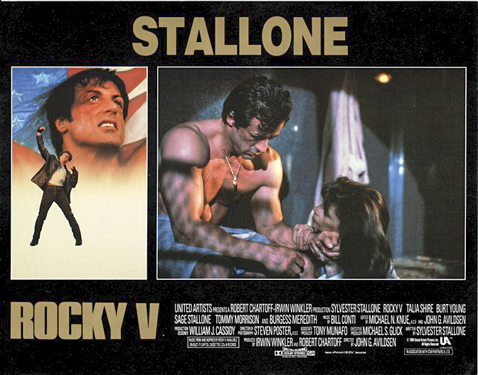Rocky 5 11x14 Us Lobby Card (7)
