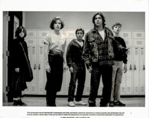 The Breakfast Club 8x10 Still 1985 John Hughes Movie (1)