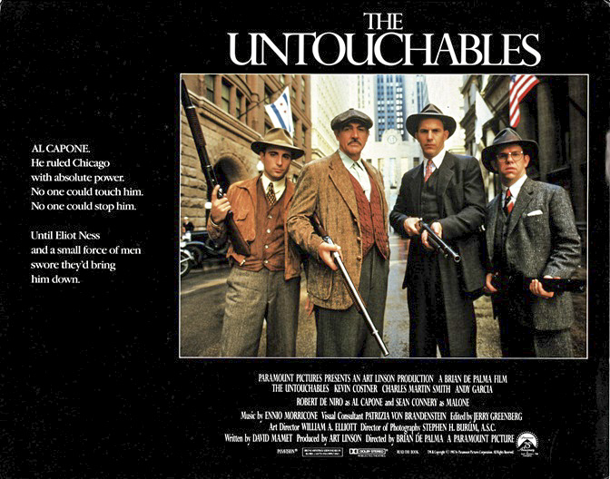 The Untouchables Us 11x14 Lobby Card (2) The Untouchables Us 11x14 Lobby Card (2)