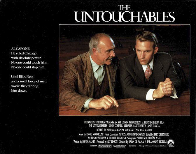 The Untouchables Us 11x14 Lobby Card (3)