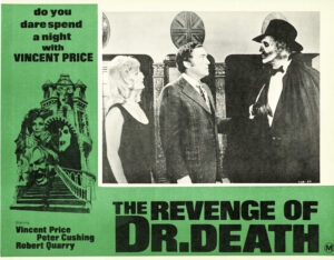 The Revenge Of Dr. Death Madhouse Australian 11x14 Lobby Card Vincent Price (1)