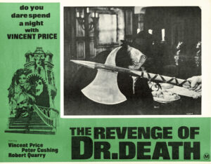 The Revenge Of Dr. Death Madhouse Australian 11x14 Lobby Card Vincent Price (4)