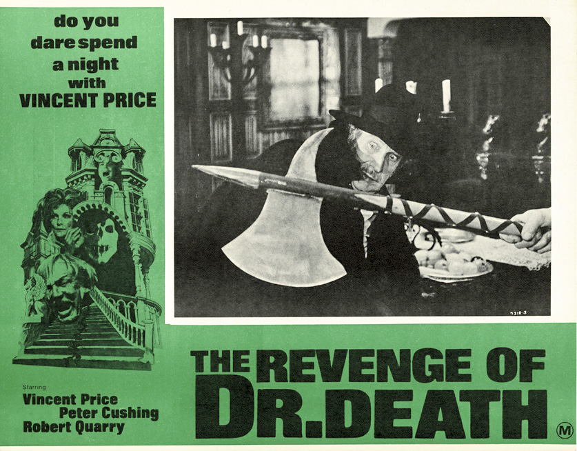 The Revenge Of Dr. Death Madhouse Australian 11x14 Lobby Card Vincent Price (4)