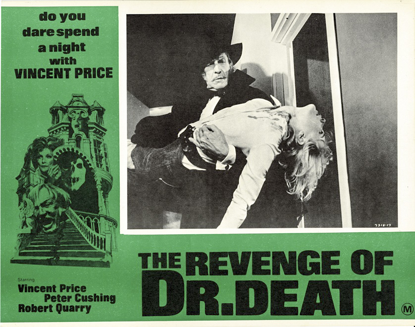 The Revenge Of Dr. Death Madhouse Australian 11x14 Lobby Card Vincent Price (6) The Revenge Of Dr. Death Madhouse Australian 11x14 Lobby Card Vincent Price (6)