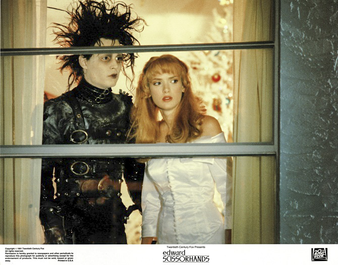 Edward Scissorhands Us Lobby Card 11 X 14 (2)
