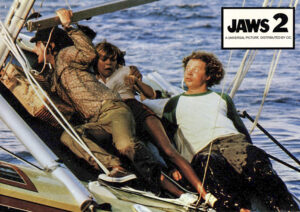 Jaws 2 German English Use Lobby Card (5)