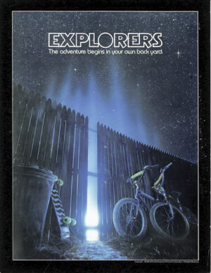 The Explorers 1985 Cast Crew Card (2)