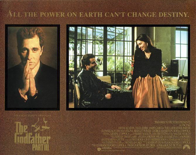 The Godfather Part 3 Lobby Card 11 X 14 (8) The Godfather Part 3 Lobby Card 11 X 14 (8)