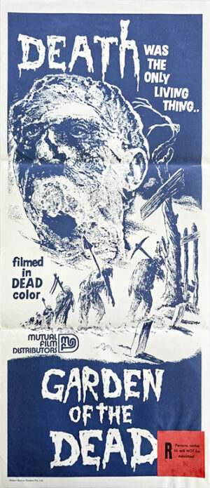 Garden Of The Dead Australian Daybill Movie Poster (1)