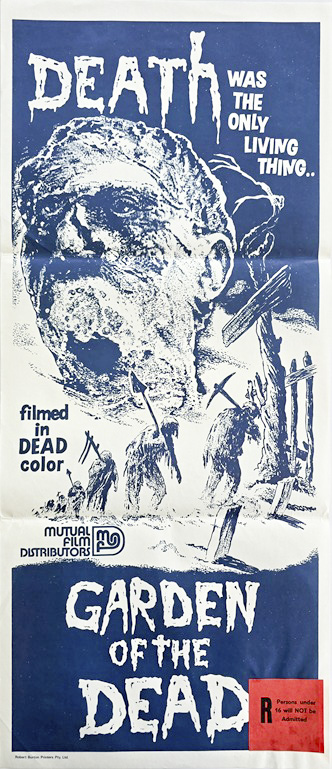Garden Of The Dead Australian Daybill Movie Poster (1)