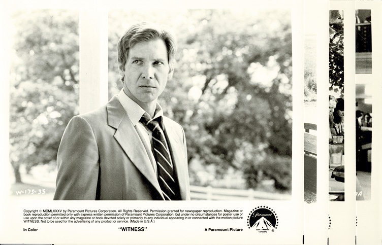 Witness Stills 8 X 10 Harrison Ford (2) Witness Stills 8 X 10 Harrison Ford (2)