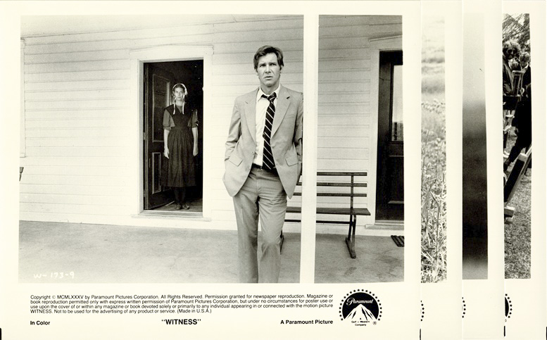 Witness Stills 8 X 10 Harrison Ford (4) Witness Stills 8 X 10 Harrison Ford (4)
